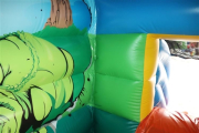 Dino mit Rutsche & Dach